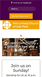 Mobile Screenshot of firstunitedoakpark.com